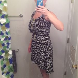 Black & white dress