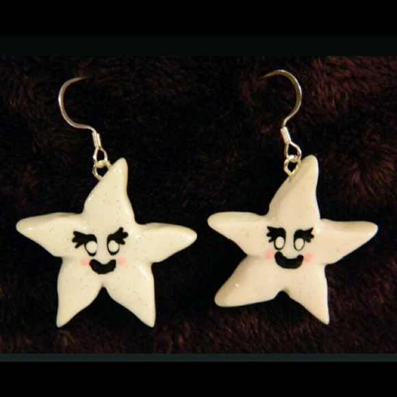 Handmade by me, Polymer Clay Starfish