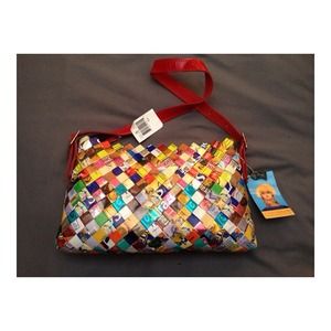 Nahui Ollin Colorful Statement Purse