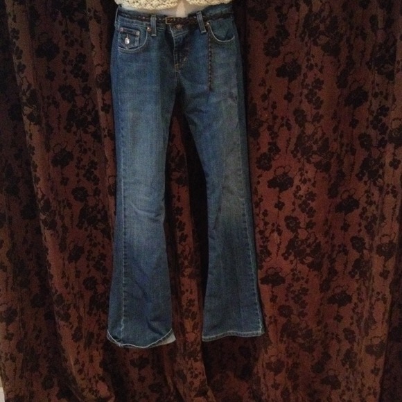 David Kahn button fly jeans