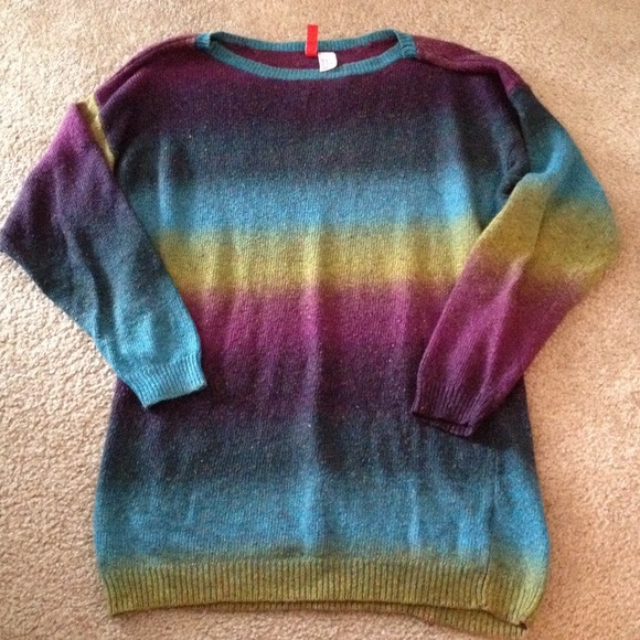 Colorful sweater and Mossimo skirt bundle