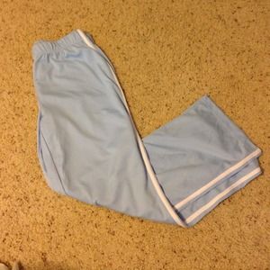 Light blue work out pants