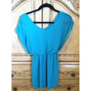 Turquoise/blue cocktail dress