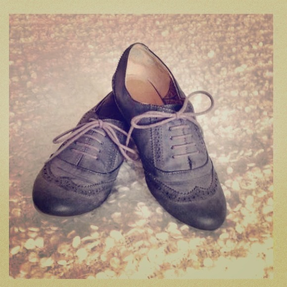 Gray Aldo Oxfords