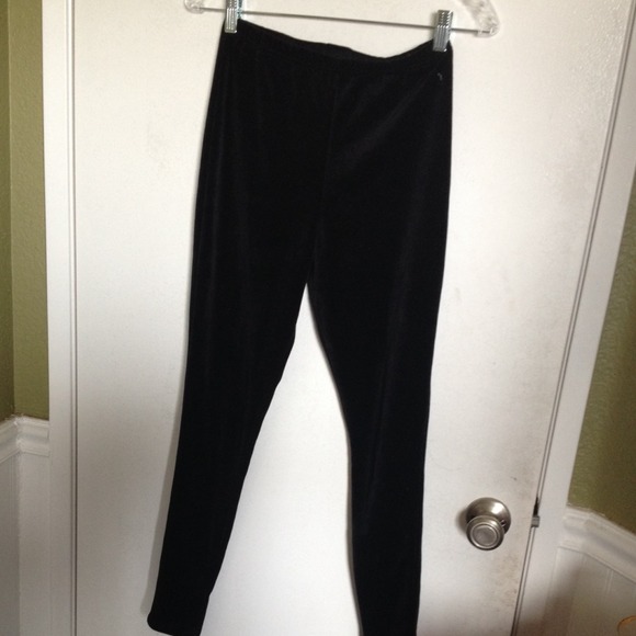 Natural high waisted velvet leggings