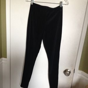 Natural high waisted velvet leggings
