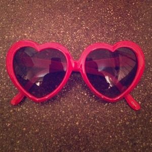 Accessories - π. πβ€οΈ HOST PICK β€οΈπRed Heart Sunglasses Accessories - π. πβ€οΈ HOST PICK β€οΈπRed Heart Sunglasses