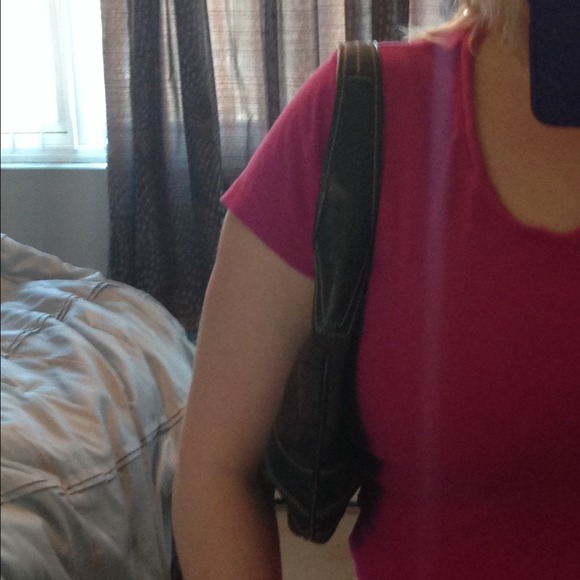 Coach Signature Brown Hobo Handbag - Picture 4 of 4