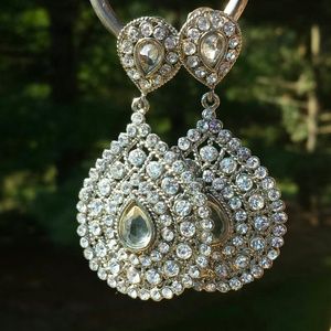 Jewelry - Gorgeous Teardrop Chandelier Earrings Bollywood Jewelry - Gorgeous Teardrop Chandelier Earrings Bollywood