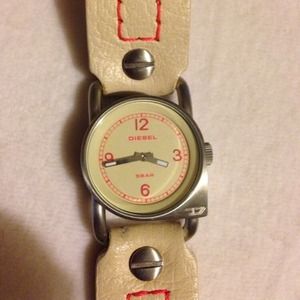 Diesel leather watch