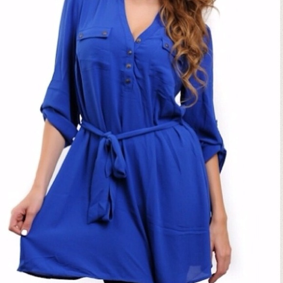 Royal Blue Dress
