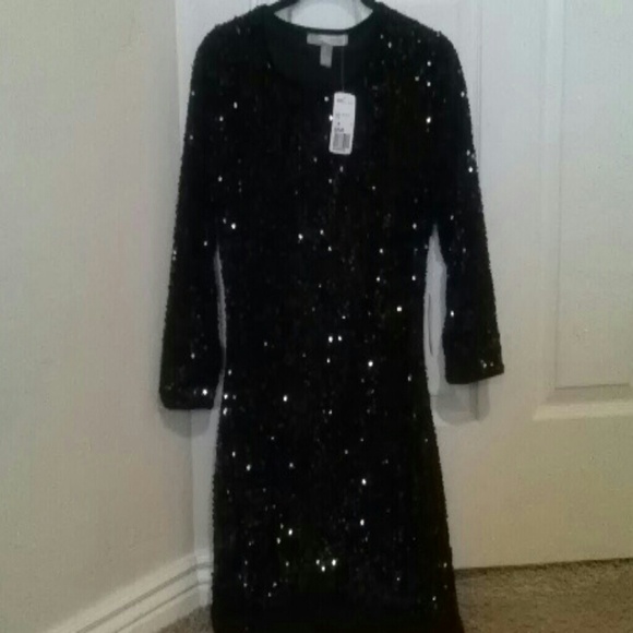 Forever 21 Dresses & Skirts - Little Black Sequin Dress