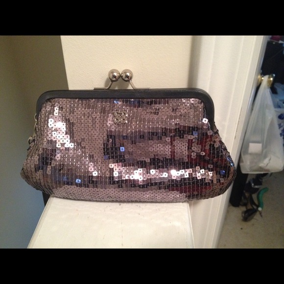 Authentic Coach Sequin Clutch