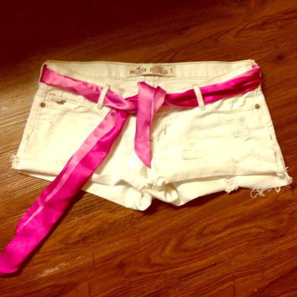 White hot shorts!