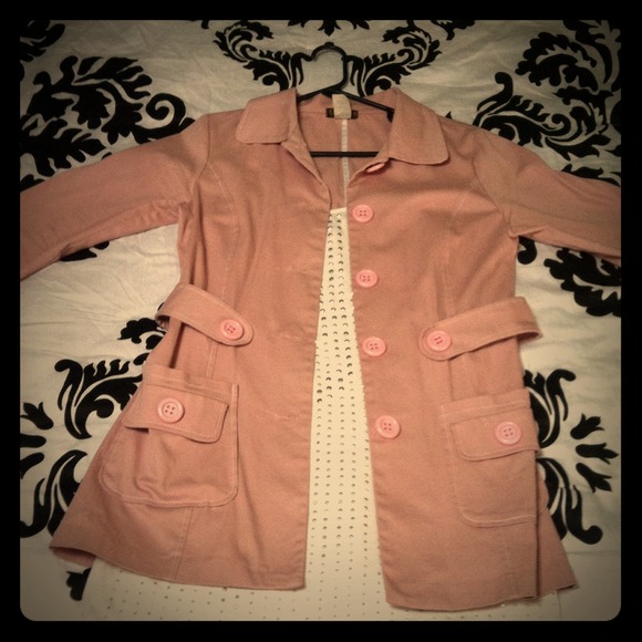 Pink spring jacket
