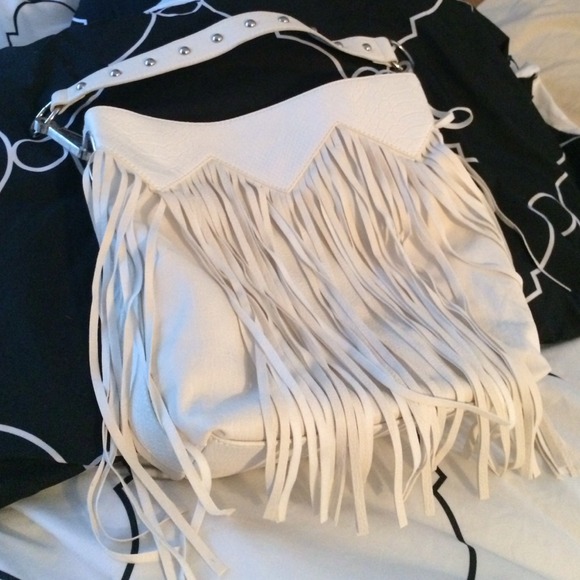 Carlos Santana fringe purse