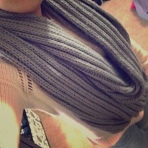 Aldo infinity knitted scarf