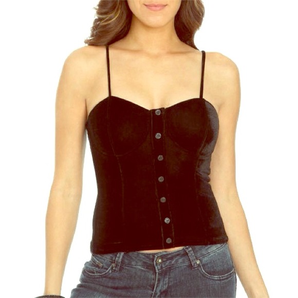 Sold! Velvet Bustier