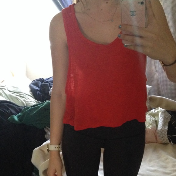 LF blood orange tank top - Picture 2 of 4