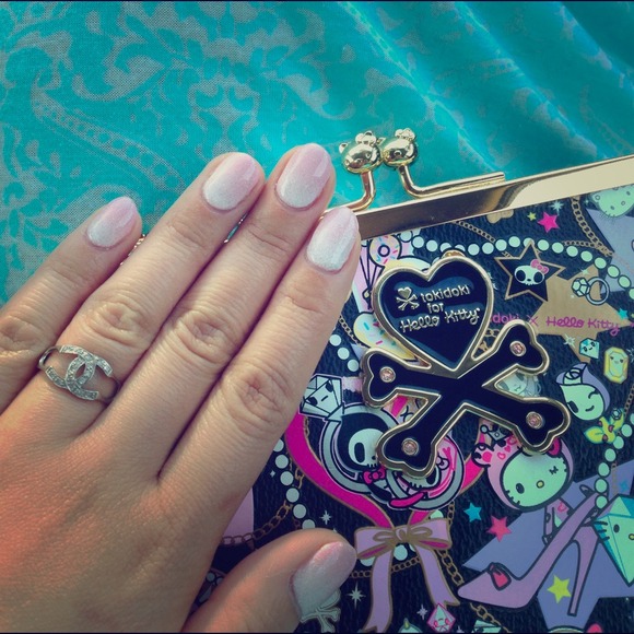 💕My new Tokidoki Purse & Pink Ombré nails!💕