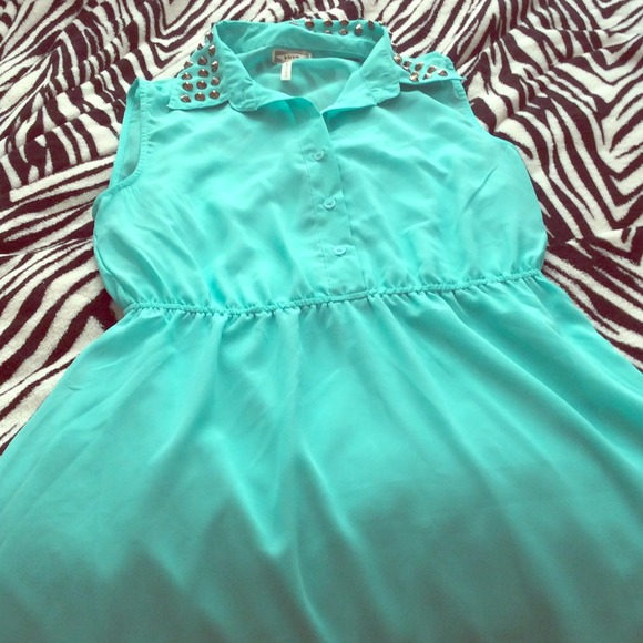 Tiffany blue dress