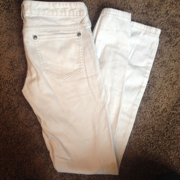 White free people jeans!