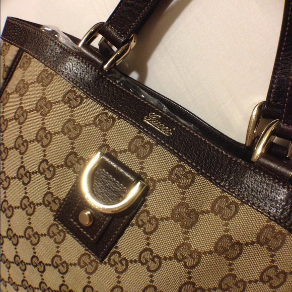 ⭕️SOLD⭕️on a diff site💯Authentic Gucci GG Abbey - Picture 2 of 4