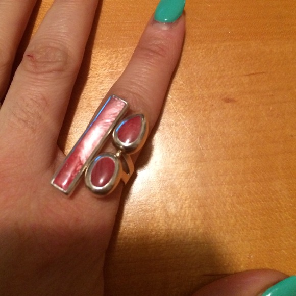 Pink big beautiful ring!