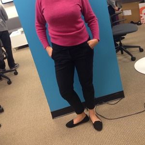 Black Zara Crop Pants