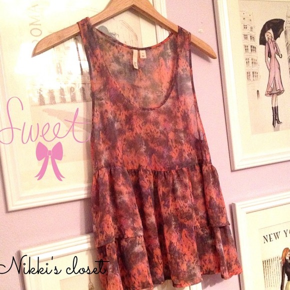 Plink blouse -Frenchi- {BP Nordstrom}
