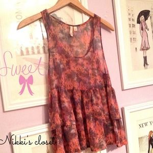 Plink blouse -Frenchi- {BP Nordstrom}