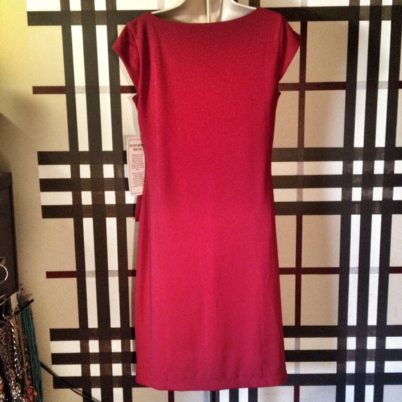 NWT Chadwick's red special occasion dress sz 12 - Picture 3 of 4