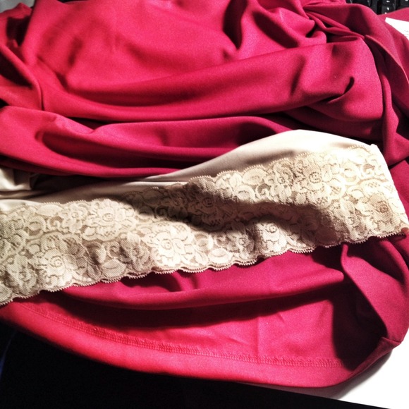 NWT Chadwick's red special occasion dress sz 12 - Picture 4 of 4