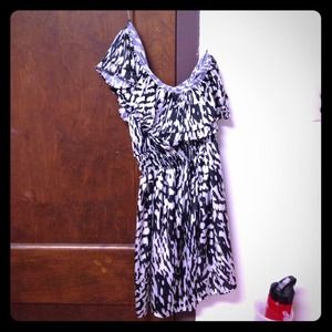 Body Central Zebra Dress