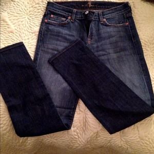 7 for all man kind skinny jeans.
