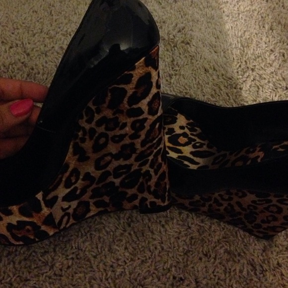 Leopard wedges - Picture 2 of 4