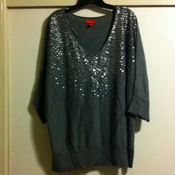 Sequined sweater