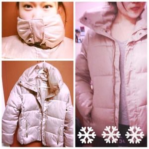 Pink Puffy Winter Jacket