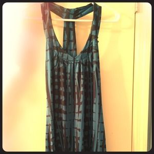 Black/brown patterned dress. Charlotte Russe