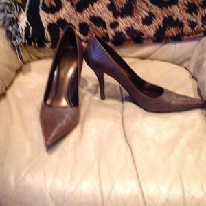 Pretty Brown Taupe Color High Heels