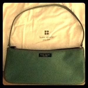 Beautiful green kate spade purse