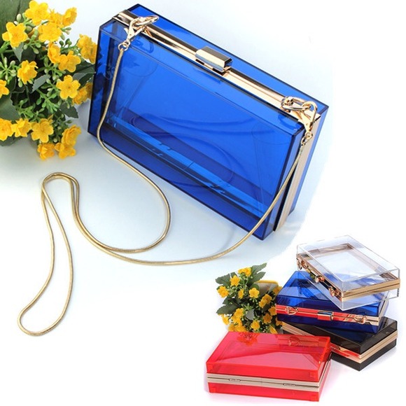 perspex purse