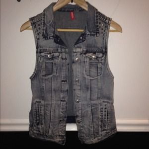 Studded vest