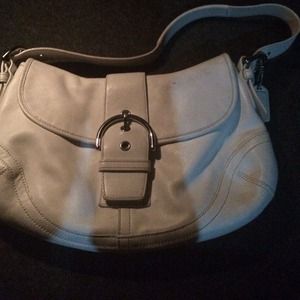 White coach purse