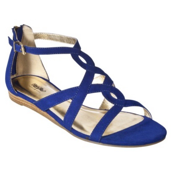 Mossimo Suede Lattice Sandal