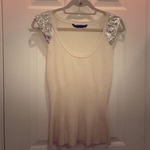 BCBG Cashmere/Silk Top