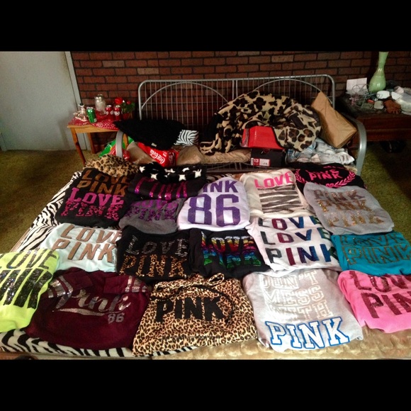 My Victoria's Secret hoodies! - Picture 3 of 3