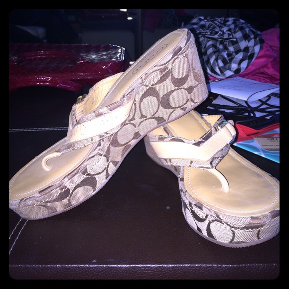 Coach wedges