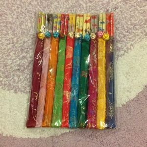 Chopsticks sets.