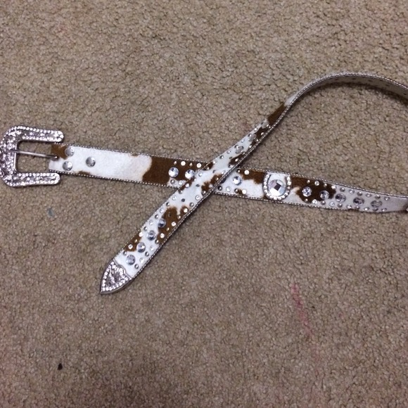 Western horse shoe Belt